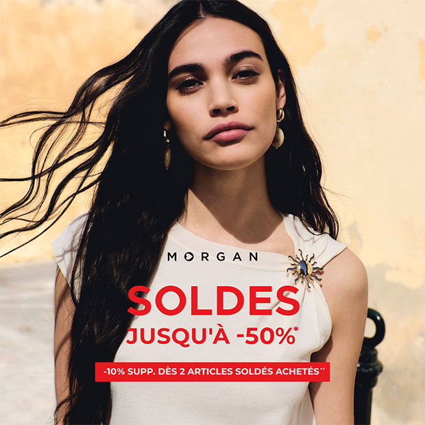 Soldes morgan booster -10% dès 2 articles soldés