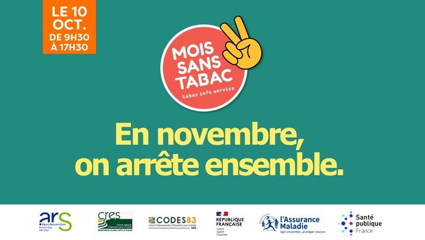 Mois sans tabac à Aushopping Côté Seyne