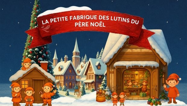 la petite fabrique des lutins du père noel à la Seyne